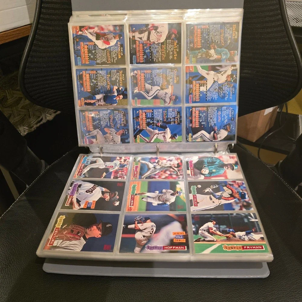 Topps Stadium Club Baseball Cards 1994 Binder Lot MINT *Look*
